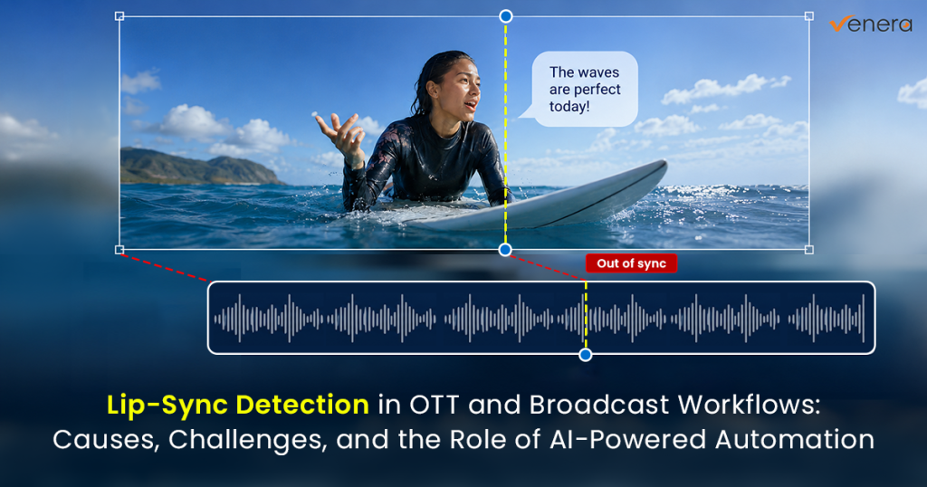Lip-Sync Detection in OTT and Broadcast Workflows: Causes, Challenges, and the Role of AI-Powered Automation