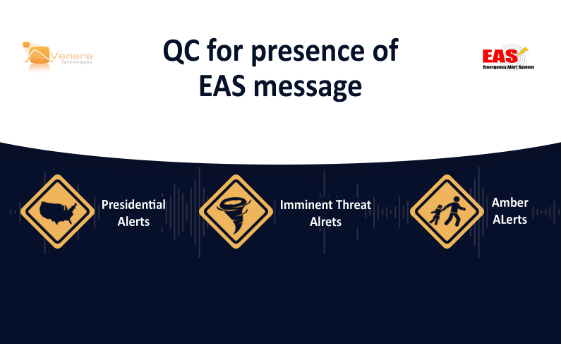 QC for Presence of Emergency Alert System (EAS) Message