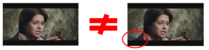 Texted/Textless version comparison - Ref-Q