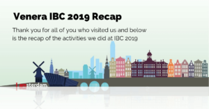 Venera IBC 2019 Recap